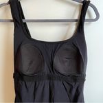 Oscar de la Renta NWOT 90s Vintage Black Lace One-Piece Swim Bathing Suit Large Photo 7