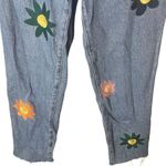 PacSun Women’s Eco Flower Embroidered High Rise Straight Jeans Size 24 Photo 4