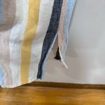 Time & Tru Flutter Sleeve Button Dress Multicolor Striped women’s Size Small (4-6) Photo 5