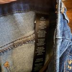 Chico's Chico’s EUC Embellished Distressed Ankle Blue Jeans Photo 6