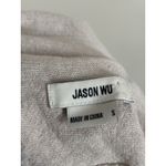 Jason Wu Cropped Blazer Jacket Linen Blend Womens Small Business Casual Beige Photo 1