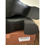 IUV Women’s Size 10 Black Leather Cowboy Cowgirl Boots Embroidered Pointy Toe Photo 13