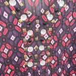 Fashion Bug  Plus Size 2X Top Embellished Tunic Blouse Sheer‎ Flowy Bohemian 1242 Photo 5