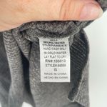 Savannah Jane Grey Waffle Knit Long Sleeve Embroidered Cottage Core Dress Small Gray Photo 6