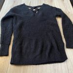 it's our time  Black knitted sweater Photo 0
