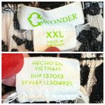 C. Wonder Women's Cabana Shorts Soft Elastic Tie Waist Pockets Leopard Size XXL Brown Photo 7