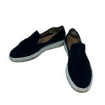 Aquatalia ‎ Slip On Sneakers Loafer Lug Sole Leather Suede Black Size US 9 Photo 4