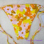 Aila Blue NEW Free People Palm Bikini Bottoms, size M Photo 10