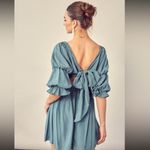 Mustard Seed  tie back dress 💚😀 NWT size medium Photo 2