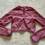 Gymshark  Pink Camo Print Long‎ Sleeve Size Medium Photo 3