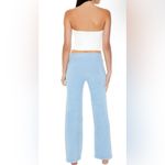 Forever 21 SWEATER-KNIT FLARE PANTS Photo 1