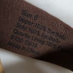 blowfish  Cork Sandals Womens 8 Brown Leather Buckle Slip On Summer Thong Photo 5