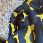 Lisa Bayne Black/Yellow Floral Two Piece Set SIZE L Black Size L Photo 7