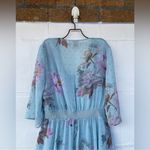 Ted Baker London Dannyel hankerchief mint fairycore dress Sz 3/12 Blue Photo 10