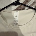 Lululemon  All It Takes Ribbed Nulu Long-Sleeve Shirt In Bone Photo 7