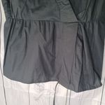 J.Crew  Black V-Neck Ruffle Sleeve Top NWT Photo 3