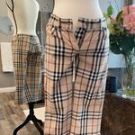 Burberry Cropped Nova Check Pants Photo 0