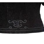 Jessica Howard Women's  Black Velvet Skirt Suit Size 4 Photo 8