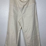 Isabel Maternity by Ingrid & Isabel Cream Wide Leg Pants Size undefined Photo 0