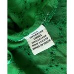 Sim & Sam Green Eyelet Sleeveless Crop Top Women's Size Small NWT | 37-24 Photo 4