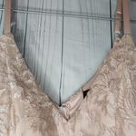 Speechless  Junior 7 Nude Blush Sparkle V Neck Sleeveless Mini Dress Photo 5