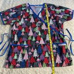 UA Scrubs Christmas Mixed Pattern Trees 2 Photo 2