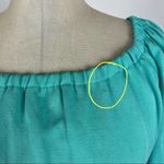 & Other Stories & Other Stories Teal Off Shoulder Cut Out Dress Photo 3