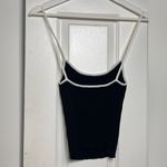 STAUD  Soleil Black & White Top Photo 3