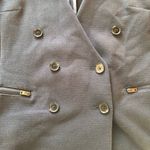 Gap  Double-breasted V-neck Rayon Blend Blazer Navy Size 10 Photo 6