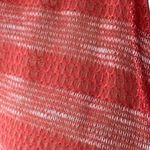 Bright & Colorful Sheer Coral Boho Wrap Short Bolero Bohemian Cardigan ~ MP Orange Size undefined Photo 3