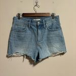 Madewell The Perfect Jean Short in Hedrick Wash- Size 28 Photo 4