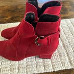 Jaclyn Smith Women's Dulce Fashion Bootie - Red Size 10 Photo 1