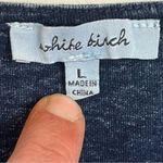 White Birch Women’s  The Right Track Flutter Sleeve Mini Dress Size Large‎ Blue Photo 2