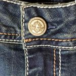 GRACE IN LA NWT Womens Blue Embroidered Lined Easy Fit Bootcut Jeans Size 28 Photo 2