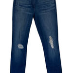 3x1  Distressed Skinny Fit Jeans Crete Wash Size 26 Mid Wash Photo 0