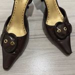 BCBGMAXAZRIA  BCBG Women’s  Kitten Heels Size 7.5 Faux Leather Photo 1