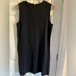 Lands' End  Casual Sleeveless Midi Black‎ Dress Women’s Size 8P Minimalist Pockets Photo 2