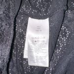 Ganni NEW Lace Black Sleeveless Twist Back Bodysuit XS Photo 5