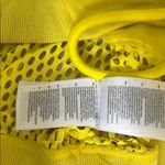 Adidas by Stella McCartney Neon Yellow Sleeveless Mesh Hoodie Size Medium Photo 6