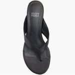 Eileen Fisher NEW  $150  Erika Sandal (Women) 10M, BLACK Leather Photo 3