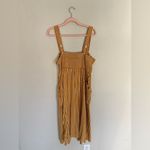 Seafolly  | Striped Woven Midi Dress in Marigold | L Photo 3