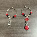 Casino & Dice Earrings Silver Photo 0