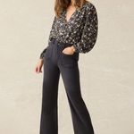 Faherty  Stretch Terry Patch Pocket Pants in Washed Black Photo 0