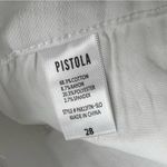 Pistola  High Waisted White Jeans Size 28 Jennifer Skinny Oslo White Photo 4
