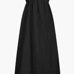 Commense Coastal Cowgirl Open Back Long Dress size XL Black Photo 0
