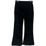 Tractr Women’s High Rise Flare Slim Fit Jeans Black Velvet Size 8 NWT Photo 2