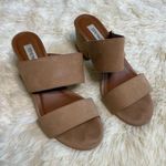 Steve Madden Tan Open Toe Heeled Sandals 8M Photo 2