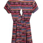 Show Me Your Mumu  Women's XS Stripe Ibiza Mini Dress Floral Boho Photo 3