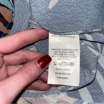 Weekend Suzanne Betro Leaf Patterned Short Sleeve Blouse Top Size 1X Black Photo 4