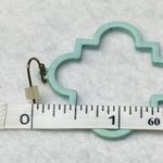 Earrings Two Pair Dangle Hook Pierced Shade of Blue, Teal, Pale Green Subjective Photo 7